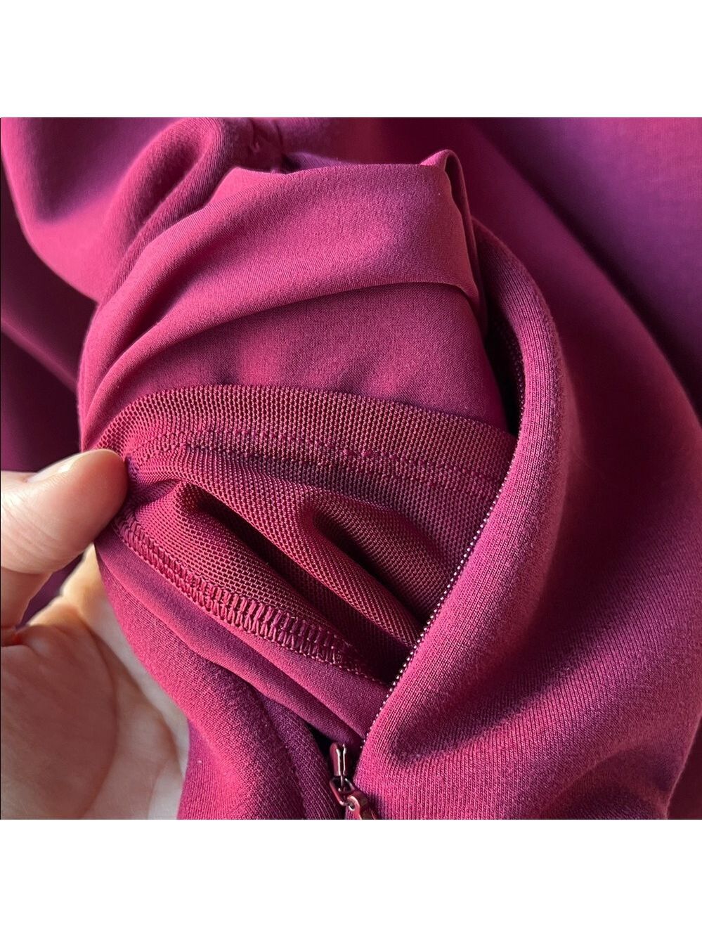 Lululemon Modal-Blend Turtleneck Tunic in Deep Luxe (Burgundy) - Picture 6 of 17